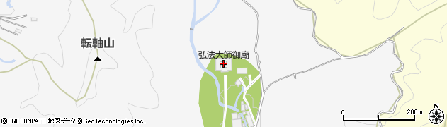 弘法大師御廟周辺の地図