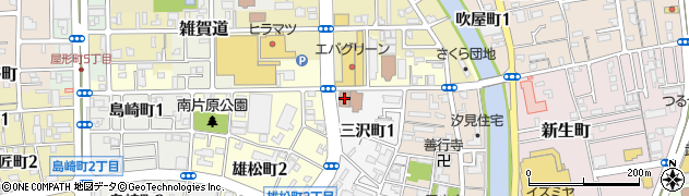 和歌山市中央サービスセンター周辺の地図