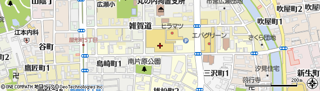 総合ペット村バンビ和歌山店周辺の地図