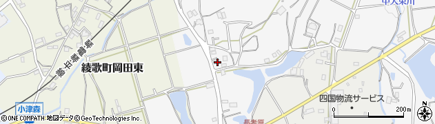 香川県丸亀市綾歌町栗熊西2076周辺の地図