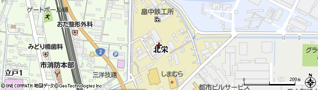 広島県大竹市北栄16周辺の地図
