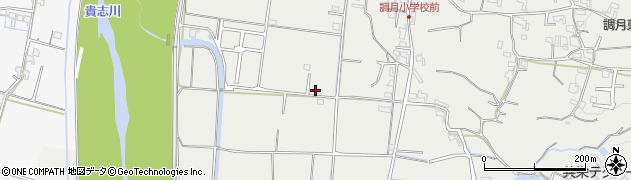 和歌山県紀の川市桃山町調月1194周辺の地図