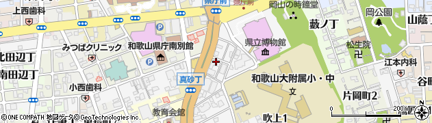 ヤマハの楽器和歌山特約店周辺の地図