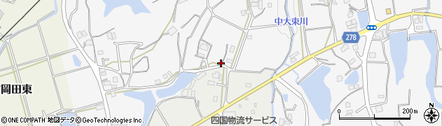香川県丸亀市綾歌町栗熊西1989周辺の地図
