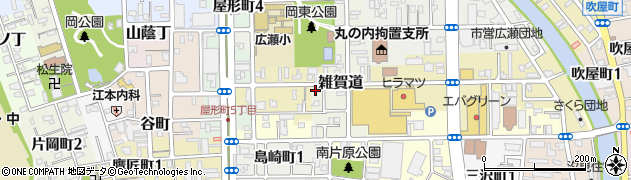 和歌山県和歌山市雑賀道58周辺の地図