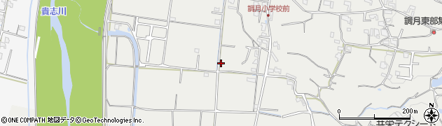 和歌山県紀の川市桃山町調月1252周辺の地図