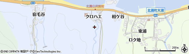 徳島県鳴門市北灘町宿毛谷周辺の地図