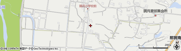 和歌山県紀の川市桃山町調月1256周辺の地図