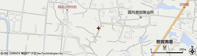 和歌山県紀の川市桃山町調月1318周辺の地図