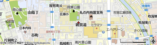 和歌山県和歌山市雑賀道64周辺の地図