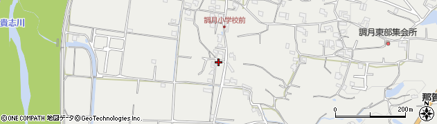 和歌山県紀の川市桃山町調月1255周辺の地図