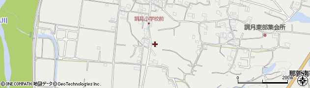 和歌山県紀の川市桃山町調月1262周辺の地図