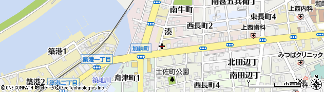 和歌山県和歌山市湊3010周辺の地図
