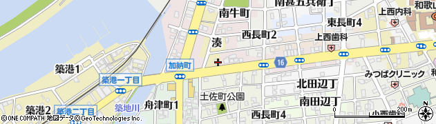 和歌山県和歌山市湊3005周辺の地図