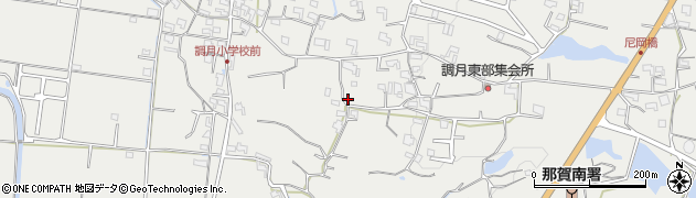 和歌山県紀の川市桃山町調月1344周辺の地図