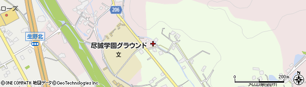 香川県善通寺市与北町2643周辺の地図