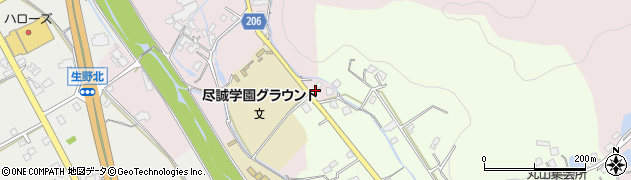 香川県善通寺市与北町2642周辺の地図