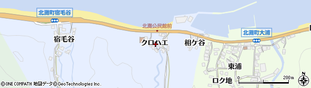 徳島県鳴門市北灘町宿毛谷クロハエ70周辺の地図