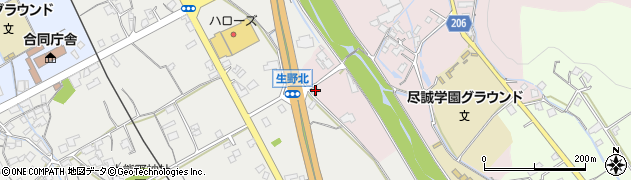 香川県善通寺市与北町2679周辺の地図