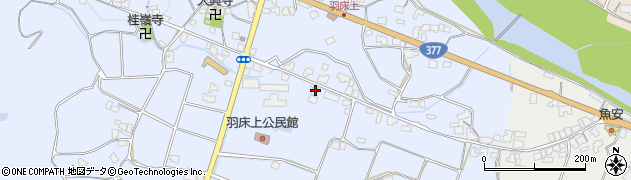 香川県綾歌郡綾川町羽床上781周辺の地図