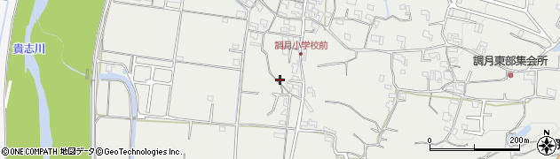 和歌山県紀の川市桃山町調月1264周辺の地図