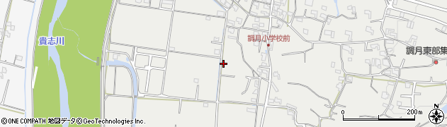 和歌山県紀の川市桃山町調月1249周辺の地図