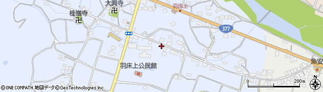 香川県綾歌郡綾川町羽床上785周辺の地図