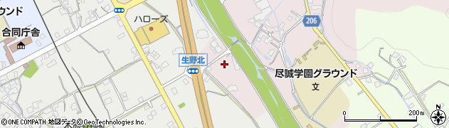 香川県善通寺市与北町2681周辺の地図