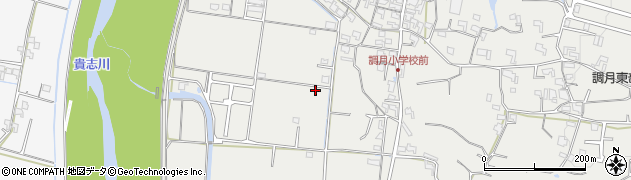 和歌山県紀の川市桃山町調月1174周辺の地図