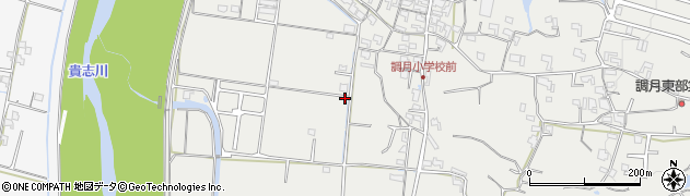 和歌山県紀の川市桃山町調月1173周辺の地図