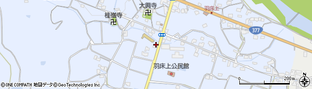 香川県綾歌郡綾川町羽床上1023周辺の地図