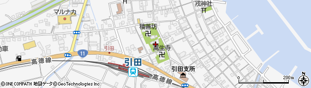 善覚寺周辺の地図