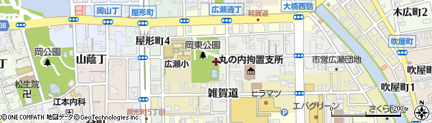 広瀬連絡所周辺の地図