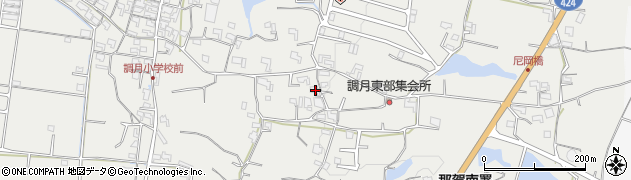 和歌山県紀の川市桃山町調月1336周辺の地図