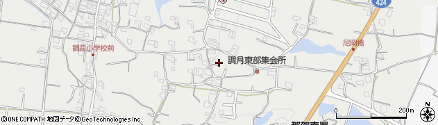 和歌山県紀の川市桃山町調月1369周辺の地図