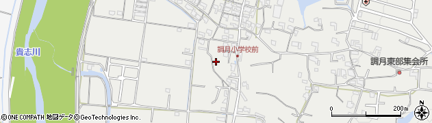 和歌山県紀の川市桃山町調月1267周辺の地図