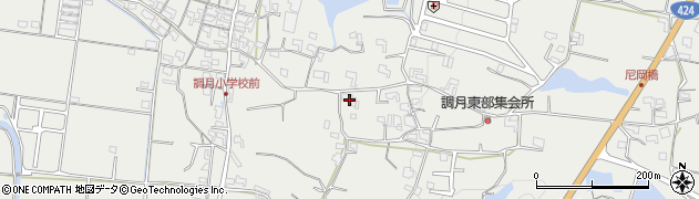 和歌山県紀の川市桃山町調月1327周辺の地図
