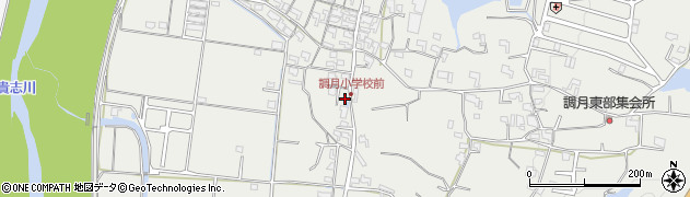 和歌山県紀の川市桃山町調月1281周辺の地図