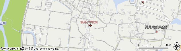 和歌山県紀の川市桃山町調月1291周辺の地図