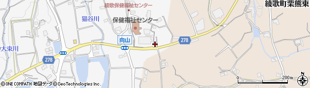 香川県丸亀市綾歌町栗熊西789周辺の地図