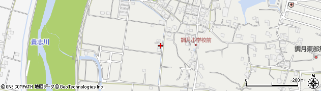 和歌山県紀の川市桃山町調月1171周辺の地図