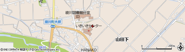 香川県綾歌郡綾川町山田下3302周辺の地図
