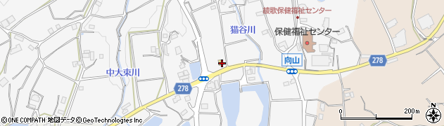 香川県丸亀市綾歌町栗熊西540周辺の地図