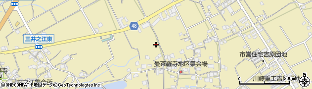 香川県善通寺市吉原町周辺の地図