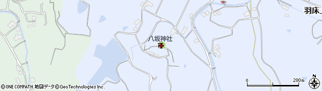 香川県綾歌郡綾川町羽床上1454周辺の地図