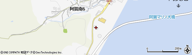 広島ガス呉販売株式会社　本社周辺の地図