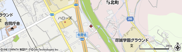 香川県善通寺市与北町2683周辺の地図