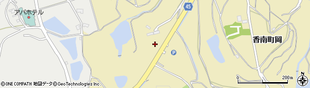 高松空港線周辺の地図