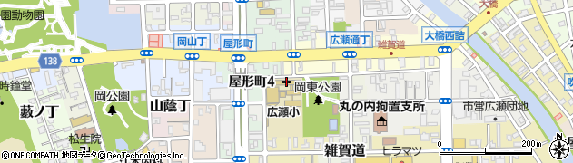 和歌山市立広瀬小学校周辺の地図