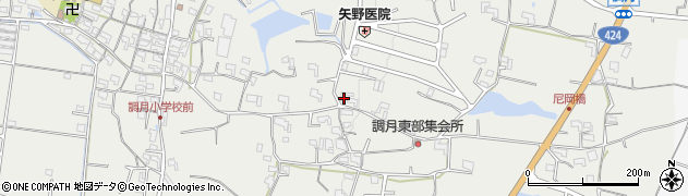 和歌山県紀の川市桃山町調月888周辺の地図
